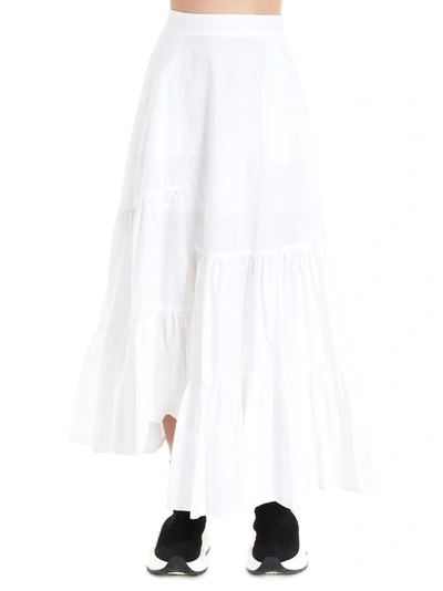 Maison Margiela Women's White Cotton Skirt