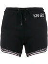 KENZO KENZO WOMEN'S BLACK COTTON SHORTS,FA52PA71995299 XS