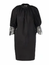 GIVENCHY GIVENCHY WOMEN'S BLACK COTTON DRESS,BW20T9111N001 38