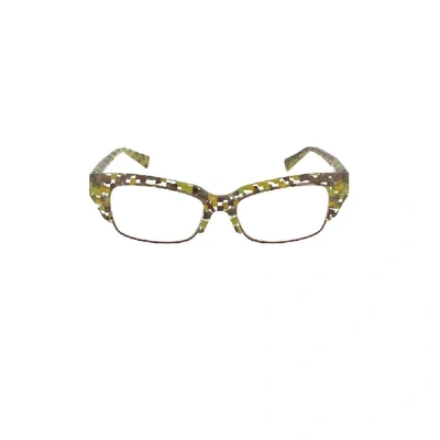 Alain Mikli Women's Green Acetate Glasses