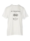 GIVENCHY GIVENCHY WOMEN'S WHITE COTTON T-SHIRT,BW70753Z33100 XS