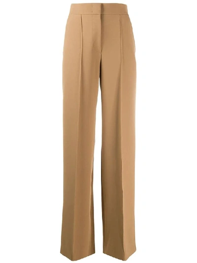 Sara Battaglia Women's Brown Polyester Pants