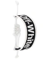 OFF-WHITE OFF-WHITE WOMEN'S WHITE SYNTHETIC FIBERS BRACELET,OWOA008R20D240851001 UNI