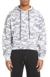 OFF-WHITE ARROWS PRINT COTTON HOODIE,OMBB037R20E300339910