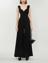 EMILIA WICKSTEAD Rosabel wide-leg crepe jumpsuit