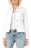 Liverpool Jeans Company Denim Jacket In Bright White