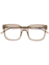 KUBORAUM TRANSPARENT SQUARE FRAME GLASSES