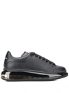 ALEXANDER MCQUEEN TRANSPARENT SOLE LACE-UP SNEAKERS