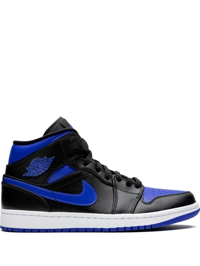 Jordan Air  1 Mid "royal" Sneakers In Black