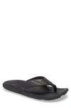 OLUKAI 'NUI' LEATHER FLIP FLOP,10239