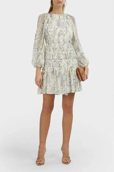 Thurley Design Delta Crepe Mini Dress In Multicoloured | ModeSens