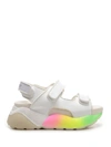 STELLA MCCARTNEY STELLA MCCARTNEY STRAPPED RAINBOW SOLE SANDALS