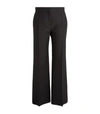 Valentino Straight Leg Tailored Trousers In Black