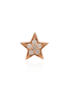 ANDREA FOHRMAN 14KT ROSE GOLD DIAMOND STUD EARRING