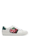 GUCCI GUCCI ACE GG APPLE DETAIL SNEAKERS