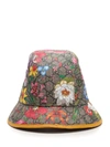 GUCCI GUCCI GG FLORA FEDORA