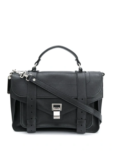 Proenza Schouler Medium Ps1 Crossbody Bag In Black