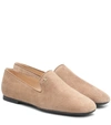 Tod's Slipper Gold Monogram - Beige In Brown