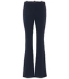 Altuzarra Serge Mid-rise Flared Jeans In Blue