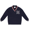 FENDI COTTON-BLEND jumper,P00435417