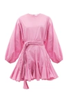 Rhode Ella Poplin Mini Dress In Pink