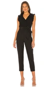 REBECCA TAYLOR SLEEVELESS PLEATED JUMPSUIT,RT-WC8