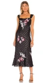 REBECCA TAYLOR Sleeveless Noha Floral Dress,RT-WD542