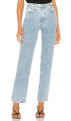 Ag Alexxis High Waist Straight Leg Jeans In 1992 Primer