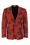 ALEXANDER MCQUEEN ALEXANDER MCQUEEN JACQUARD FLORAL BLAZER