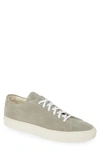 Common Projects Men's Achilles Suede Low-top Sneakers In Grey