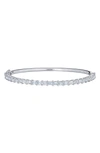 KWIAT ECLIPSE EMERALD CUT DIAMOND BANGLE,19522