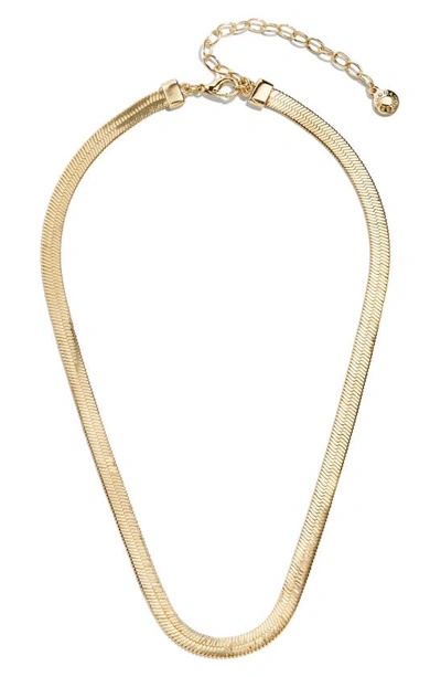 BAUBLEBAR GIA HERRINGBONE CHAIN COLLAR NECKLACE,74760