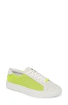 Jslides Lacee Sneaker In Neon Leather