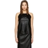 AERON SSENSE EXCLUSIVE BLACK FAUX-LEATHER ALICIA TANK TOP