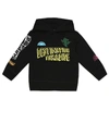 Stella Mccartney Kapuzenpullover Mit Paradies-print In Black