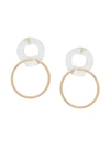 ANNIKA INEZ GLASSY TORUS EARRINGS