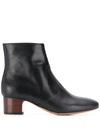 Apc Joey Boots With Heels In Black