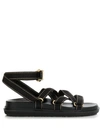 MARNI STRAPPY BUCKLED SANDALS