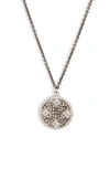 ARMENTA NEW WORLD CHAMPAGNE DIAMOND PAVÉ PENDANT NECKLACE,16617