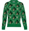 Gucci Disney X  Mickey Mouse-intarsia Wool-blend Jumper In Yard/multicolor