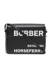 BURBERRY SMALL CANVAS HORSEFERRY GRACE SHOULDER BAG,15035562