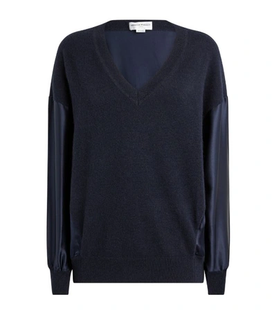 Amanda Wakeley Cashmere Contrast Sweater