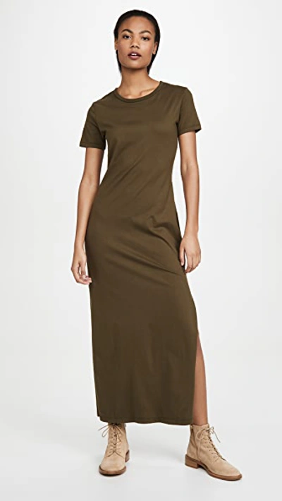 Ag Alana Relaxed Maxi T-shirt Dress In Notting Vine