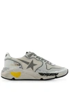 GOLDEN GOOSE RUNNING SOLE PANELLED SNEAKERS
