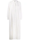 Maison Rabih Kayrouz Chest Pocket Shirt Dress In White
