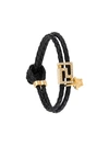 VERSACE MEDUSA CORD BRACELET