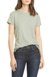Atm Anthony Thomas Melillo Schoolboy Green Slubbed Cotton T-shirt In New Grass