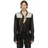 RICK OWENS RICK OWENS BLACK GLITTER JACKET