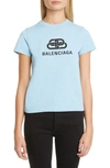 BALENCIAGA LOGO GRAPHIC TEE,578133TGV75