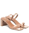 BY FAR TANYA PATENT LEATHER SANDALS,P00429387